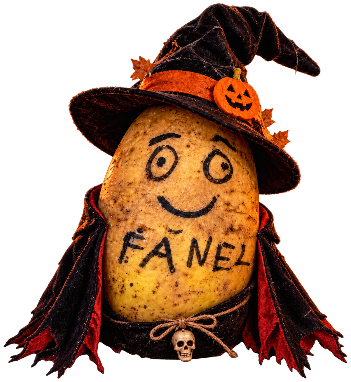 Fănel, cartoful vrăjitor de Halloween